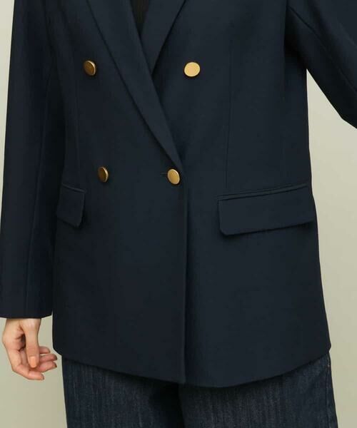 a.v.v / アー・ヴェ・ヴェ テーラードジャケット | 【マシンウォッシャブル】ダブルブレストジャケット | 詳細24