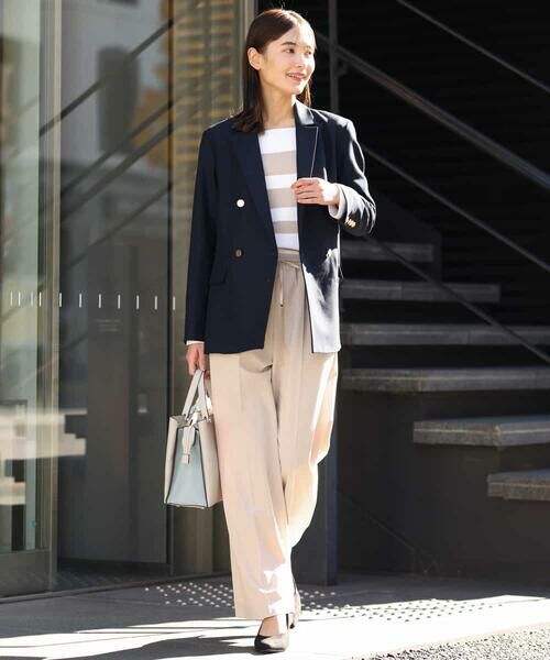 a.v.v / アー・ヴェ・ヴェ テーラードジャケット | 【マシンウォッシャブル】ダブルブレストジャケット | 詳細6