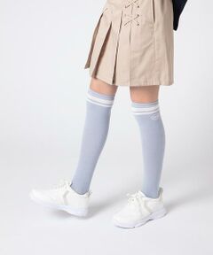 a.v.v / アー・ヴェ・ヴェ その他小物 | [KIDS]ラインニーハイソックス