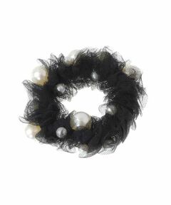 a.v.v / アー・ヴェ・ヴェ カチューシャ・カチューム・その他 | [KIDS]パール付きチュールヘアゴム