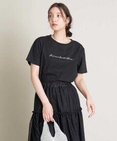 ハンドレターロゴTシャツ