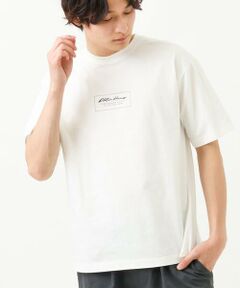 【接触冷感/S-XXL】ミニロゴセミワイドTシャツ