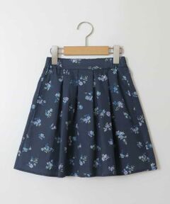 a.v.v / アー・ヴェ・ヴェ ミニ・ひざ丈スカート | [100-130]タックフレアスカート