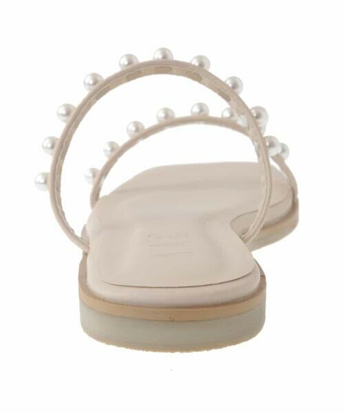 a.v.v / アー・ヴェ・ヴェ サンダル | パール調ストラップサンダル | 詳細12