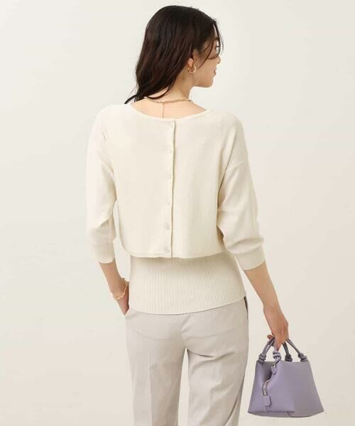 a.v.v / アー・ヴェ・ヴェ ニット・セーター | 【2SET】ショート丈レイヤードアンサンブルニット | 詳細26
