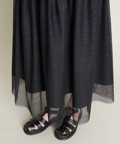 a.v.v / アー・ヴェ・ヴェ ロング・マキシ丈スカート | チュールロングスカート | 詳細11