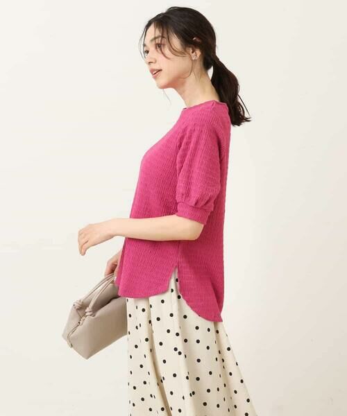 a.v.v / アー・ヴェ・ヴェ カットソー | シャーリングタックスリーブトップス | 詳細1