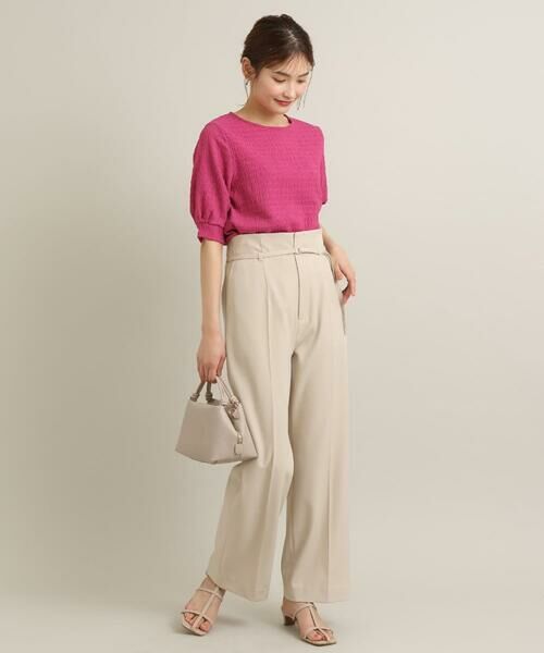 a.v.v / アー・ヴェ・ヴェ カットソー | シャーリングタックスリーブトップス | 詳細12