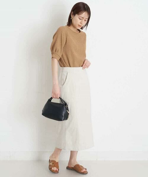 a.v.v / アー・ヴェ・ヴェ カットソー | シャーリングタックスリーブトップス | 詳細16