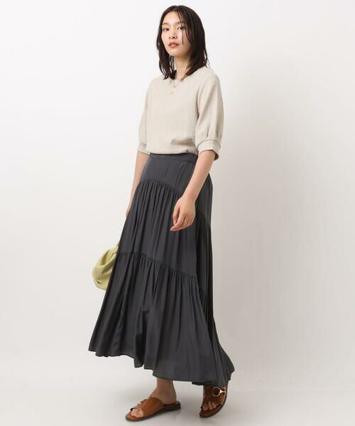 a.v.v / アー・ヴェ・ヴェ カットソー | シャーリングタックスリーブトップス | 詳細21