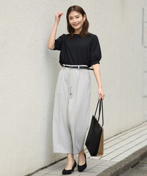 a.v.v / アー・ヴェ・ヴェ カットソー | シャーリングタックスリーブトップス | 詳細8