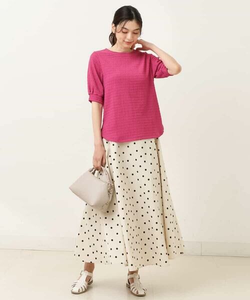 a.v.v / アー・ヴェ・ヴェ カットソー | シャーリングタックスリーブトップス | 詳細9