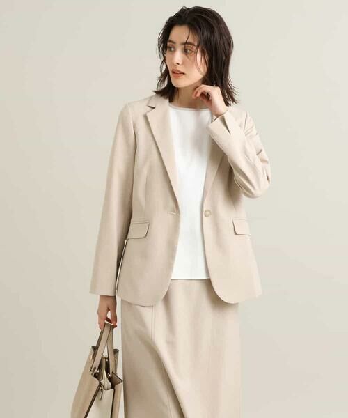 a.v.v / アー・ヴェ・ヴェ テーラードジャケット | 【UVカット/接触冷感/イージーケア】ドライタッチテーラードジャケット【Reflax】 | 詳細4