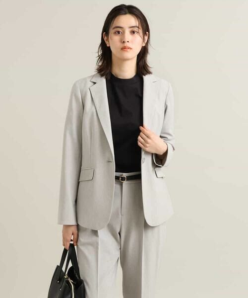 a.v.v / アー・ヴェ・ヴェ テーラードジャケット | 【UVカット/接触冷感/イージーケア】ドライタッチテーラードジャケット【Reflax】 | 詳細7