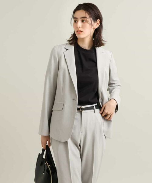 a.v.v / アー・ヴェ・ヴェ テーラードジャケット | 【UVカット/接触冷感/イージーケア】ドライタッチテーラードジャケット【Reflax】 | 詳細8