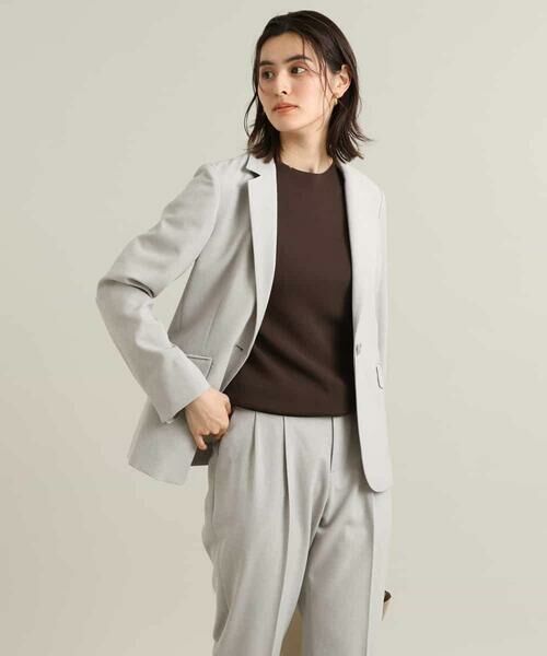 a.v.v / アー・ヴェ・ヴェ テーラードジャケット | 【UVカット/接触冷感/イージーケア】ドライタッチテーラードジャケット【Reflax】 | 詳細9