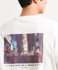 【フォトグラファーコラボ】NYフォトワイドTシャツ(TRAVELシリーズ）