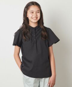 a.v.v / アー・ヴェ・ヴェ シャツ・ブラウス | [140-150]袖フレアレースブラウス