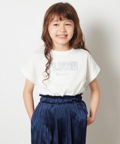 [100-130]タイダイ風グラデーションロゴTシャツ