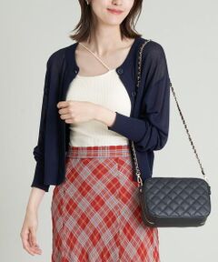 a.v.v / アー・ヴェ・ヴェ カーディガン・ボレロ | 【2WAY】 ロゴジャガードカーディガン