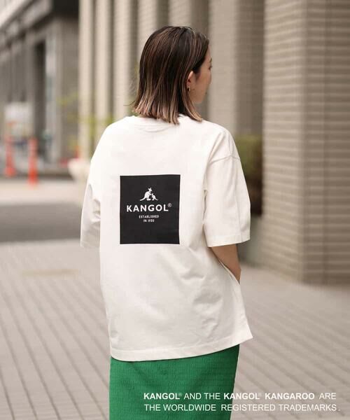 コラボ/KANGOL】胸ポケットプリントTシャツ （カットソー）｜a.v.v