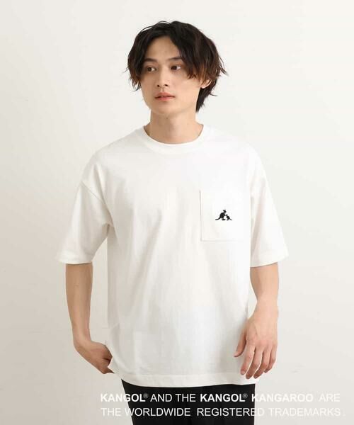 コラボ/KANGOL】胸ポケットプリントTシャツ （カットソー）｜a.v.v 