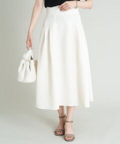 a.v.v / アー・ヴェ・ヴェ ロング・マキシ丈スカート | フクレジャガードボリュームフレアスカート