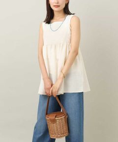 a.v.v / アー・ヴェ・ヴェ カットソー | ジャガードペプラムキャミビスチェ