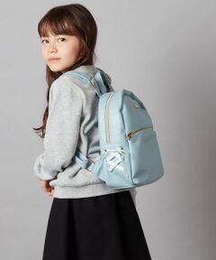 a.v.v / アー・ヴェ・ヴェ リュック・バックパック | [KIDS]フェイクレザーレースアップリボンリュック