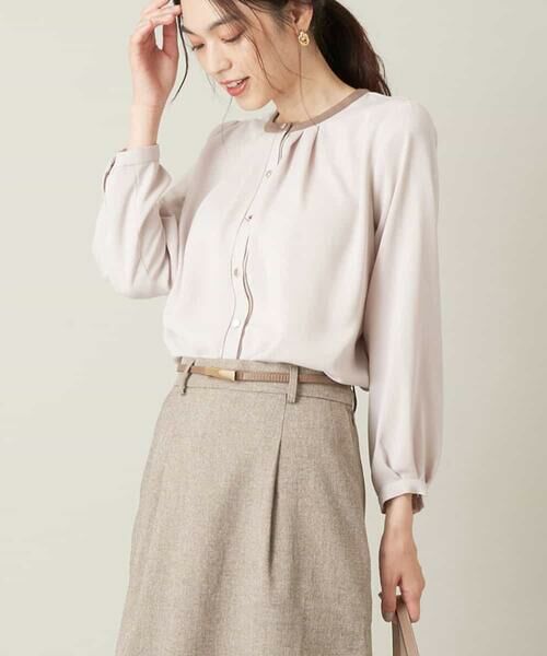 送料無料】 キャリバン レディース シャツ ブラウス トップス Blouse