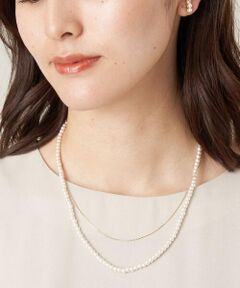 a.v.v / アー・ヴェ・ヴェ ネックレス・ペンダント・チョーカー | 【3WAY】パール調ネックレス