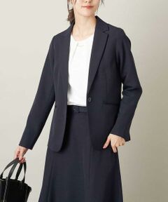 a.v.v / アー・ヴェ・ヴェ テーラードジャケット | 【洗える/イージーケア】ダブルクロステーラードジャケット