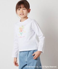 [100-140]【すみっコぐらし】バックフリルＴシャツ