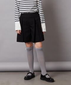 a.v.v / アー・ヴェ・ヴェ ショート・ハーフ・半端丈パンツ | [160]【セットアップ対応】タックキュロット