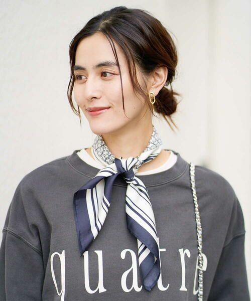 a.v.v / アー・ヴェ・ヴェ マフラー・ショール・スヌード・ストール | シルクオリジナルスカーフ | 詳細1