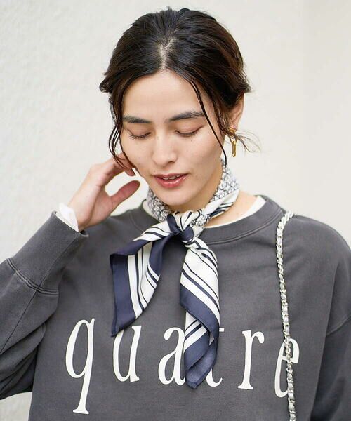 a.v.v / アー・ヴェ・ヴェ マフラー・ショール・スヌード・ストール | シルクオリジナルスカーフ | 詳細2