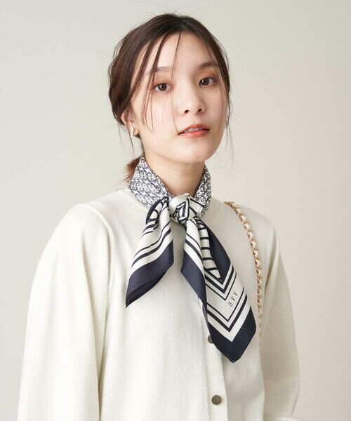 a.v.v / アー・ヴェ・ヴェ マフラー・ショール・スヌード・ストール | シルクオリジナルスカーフ | 詳細4