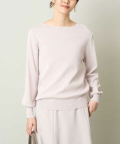 a.v.v / アー・ヴェ・ヴェ ニット・セーター | 【UV CUT】ボートネックパフスリーブニット