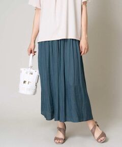 a.v.v / アー・ヴェ・ヴェ その他パンツ | 【洗える/イージーケア】落ち感ギャザースカンツ