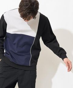 a.v.v / アー・ヴェ・ヴェ カットソー | 【ドライタッチ】ダンボール切り替えプルオーバー（さらっとクリーンシリーズ）