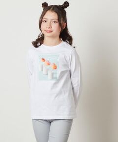 a.v.v / アー・ヴェ・ヴェ カットソー | [100-130]フォトプリントロンＴ