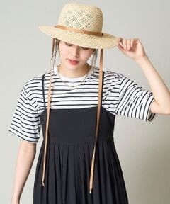 a.v.v / アー・ヴェ・ヴェ キャップ | リボン付きキャペリンハット