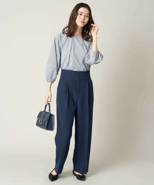 a.v.v / アー・ヴェ・ヴェ その他パンツ | ハイウエストストレートパンツ | 詳細4
