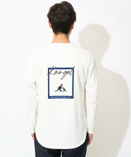 a.v.v / アー・ヴェ・ヴェ カットソー | 【KANGOL】スクエアプリントロングシルエットカットソー | 詳細2