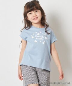 [100-140]【すみっコぐらし】フレンチスリーブＴシャツ