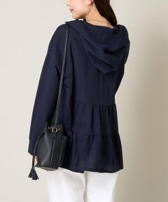 a.v.v / アー・ヴェ・ヴェ カーディガン・ボレロ | バックティアードパーカー