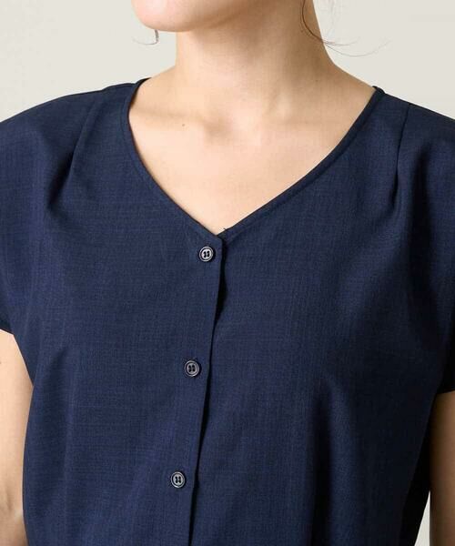 a.v.v / アー・ヴェ・ヴェ ロング・マキシ丈ワンピース | 【洗える/イージーケア】ウエストタックフレアワンピース | 詳細24