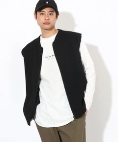 a.v.v / アー・ヴェ・ヴェ ベスト | 【洗濯機で洗える】ジップアップニットベスト