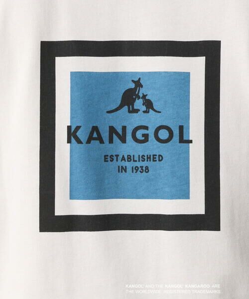 a.v.v / アー・ヴェ・ヴェ カットソー | 【KANGOL】スクエアプリントワイドシルエットTシャツ | 詳細27