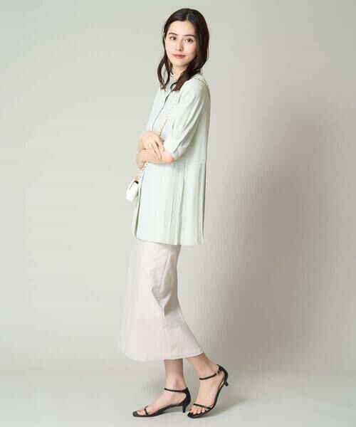 a.v.v / アー・ヴェ・ヴェ シャツ・ブラウス | サイドプリーツブラウス | 詳細10